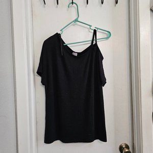 Kaileigh Black Cotton Shirt